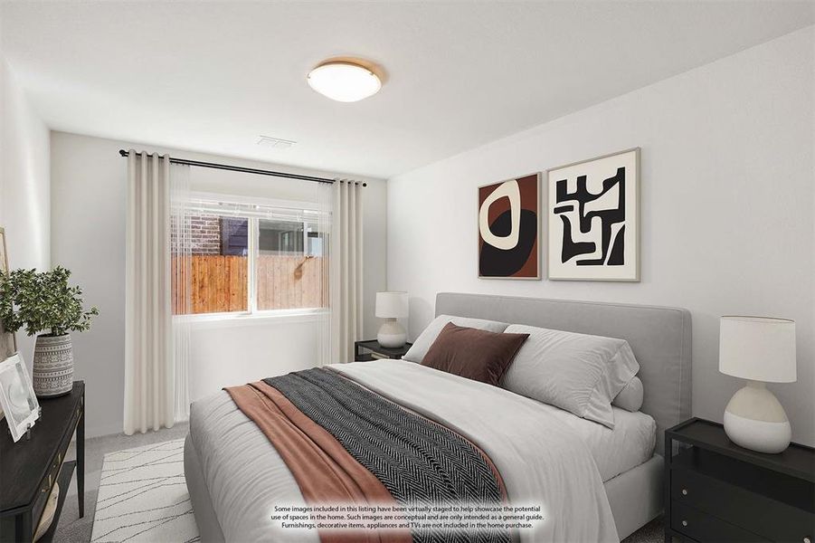 Furnished interior view inside a new home in Eagle Glen Elements, Alvarado (Image 16).