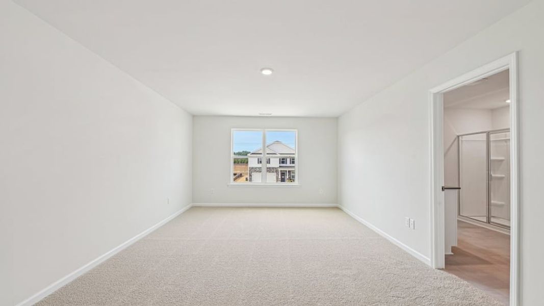 Spacious, unfurnished interior of a new home in Shahbain Reserve, Raeford (Image 16). Spacious, unfurnished interior of a new home in Shahbain Reserve, Raeford (Image 16).