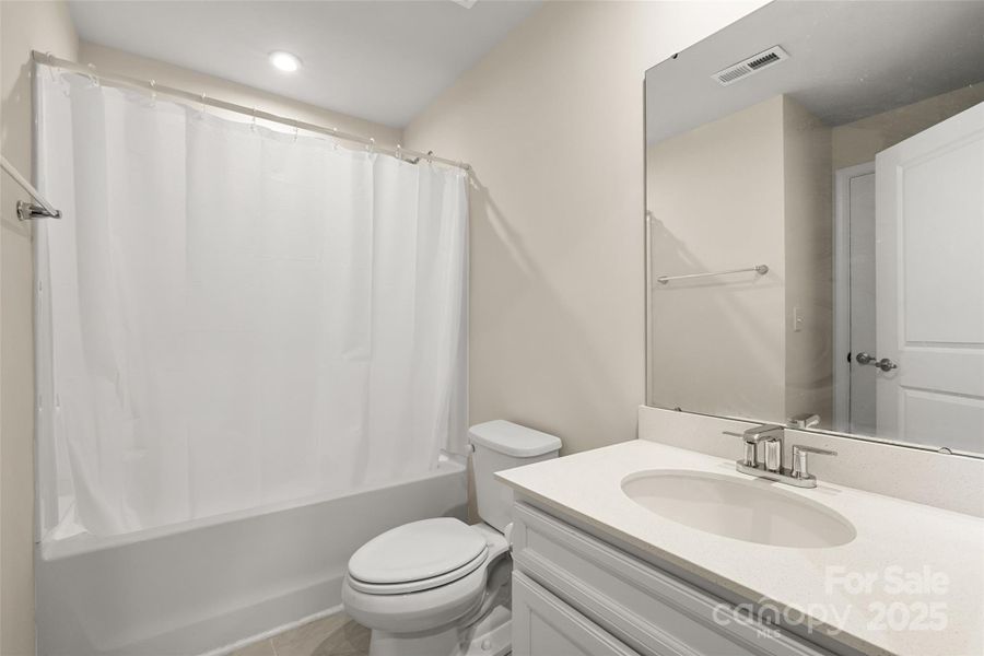 Main level full bathroom