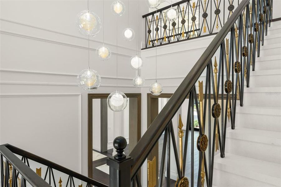 Close-up of interior finishes inside a home in , Windermere (Image 21).