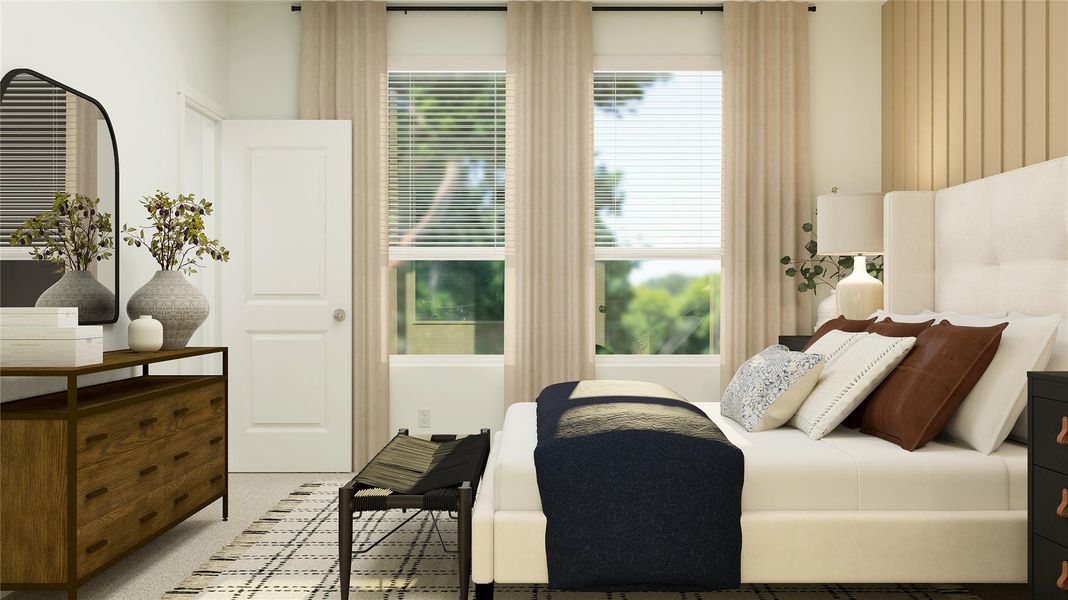 Furnished interior view inside a new home in , Elgin (Image 6).