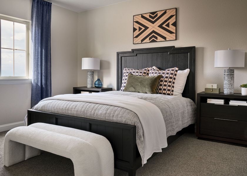 Representative furnished interior of a home built from the Ridge by Taylor Morrison in Parterre Destination Collection, Thornton (Image 25).