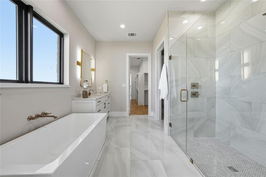 Furnished interior view inside a new home in , Gun Barrel City (Image 12). Furnished interior view inside a new home in , Gun Barrel City (Image 12).