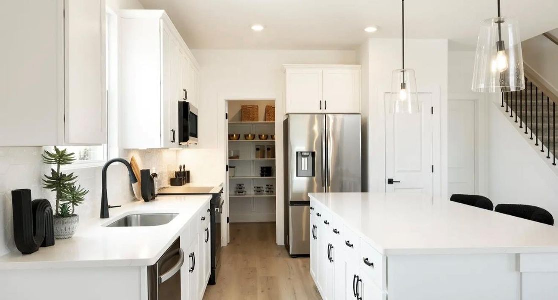 Furnished interior view inside a new home in , Kyle (Image 5).