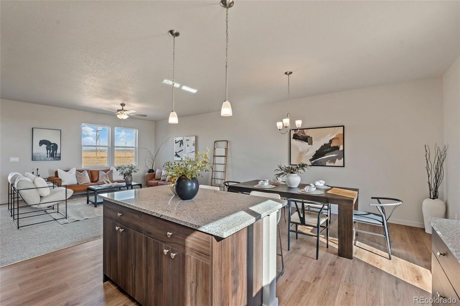Furnished interior view inside a new home in , Pueblo (Image 16). Furnished interior view inside a new home in , Pueblo (Image 16).