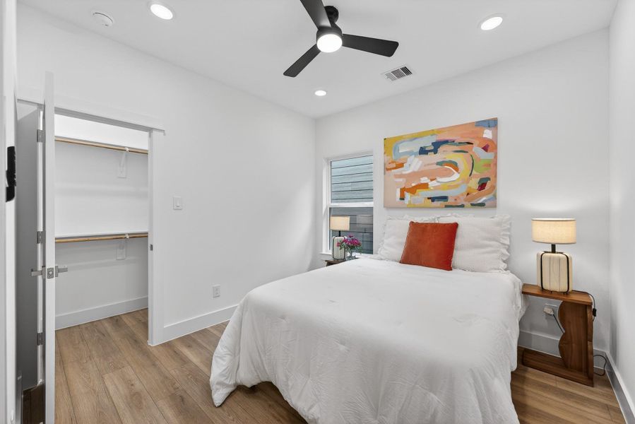 Furnished interior view inside a new home in , Houston (Image 41).