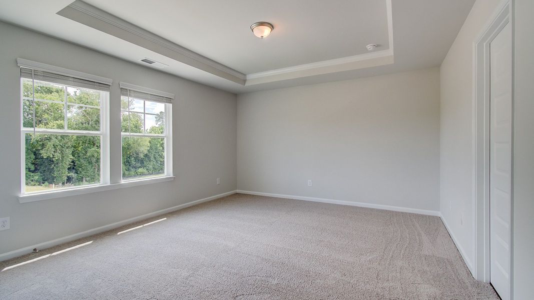 Furnished interior view inside a new home in Westwind Estates, Hampton (Image 23).