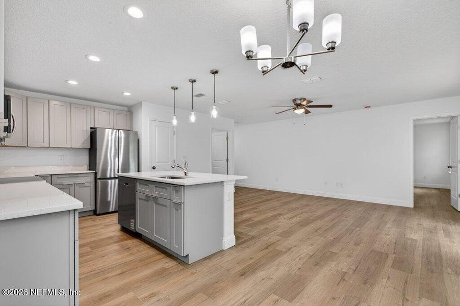 Furnished interior view inside a new home in , Jacksonville (Image 13).