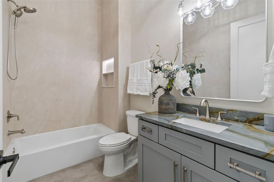 Furnished interior view inside a new home in , Orlando (Image 14). Furnished interior view inside a new home in , Orlando (Image 14).