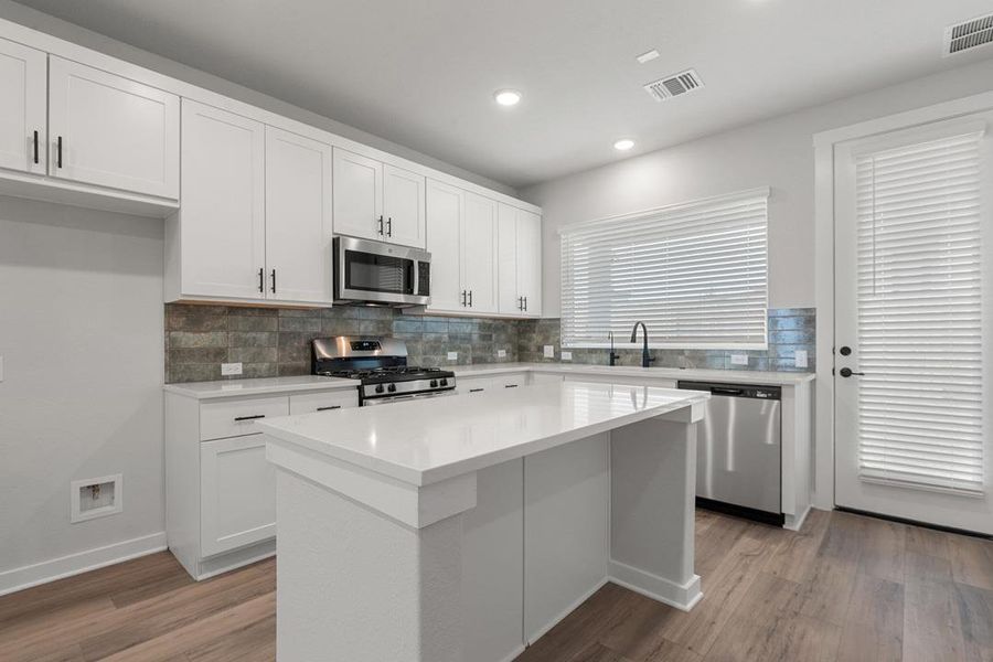 Furnished interior view inside a new home in Park Central, Georgetown (Image 11).