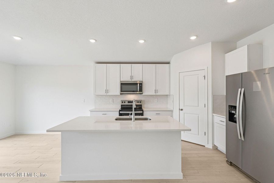 Furnished interior view inside a new home in Kings Preserve, Jacksonville (Image 7).
