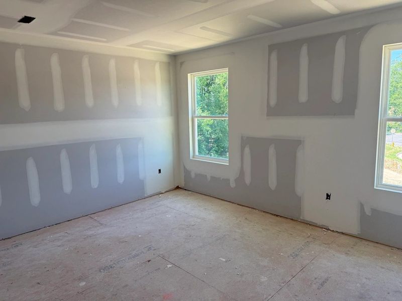 In-progress construction of a new home in Towns at The Point, Rolesville, NC (Image 20).