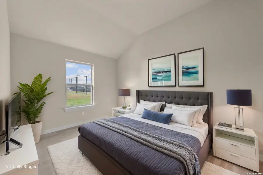 Furnished interior view inside a new home in Agave, San Antonio (Image 6).