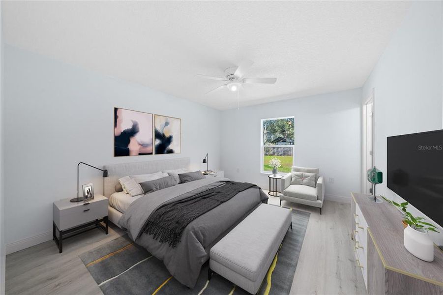 Furnished interior view inside a new home in , Ocala (Image 5).