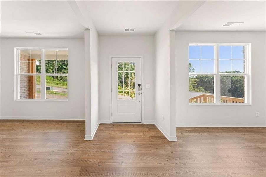Spacious, unfurnished interior of a new home in The Estates at Gainesville Township, Gainesville (Image 17). Spacious, unfurnished interior of a new home in The Estates at Gainesville Township, Gainesville (Image 17).