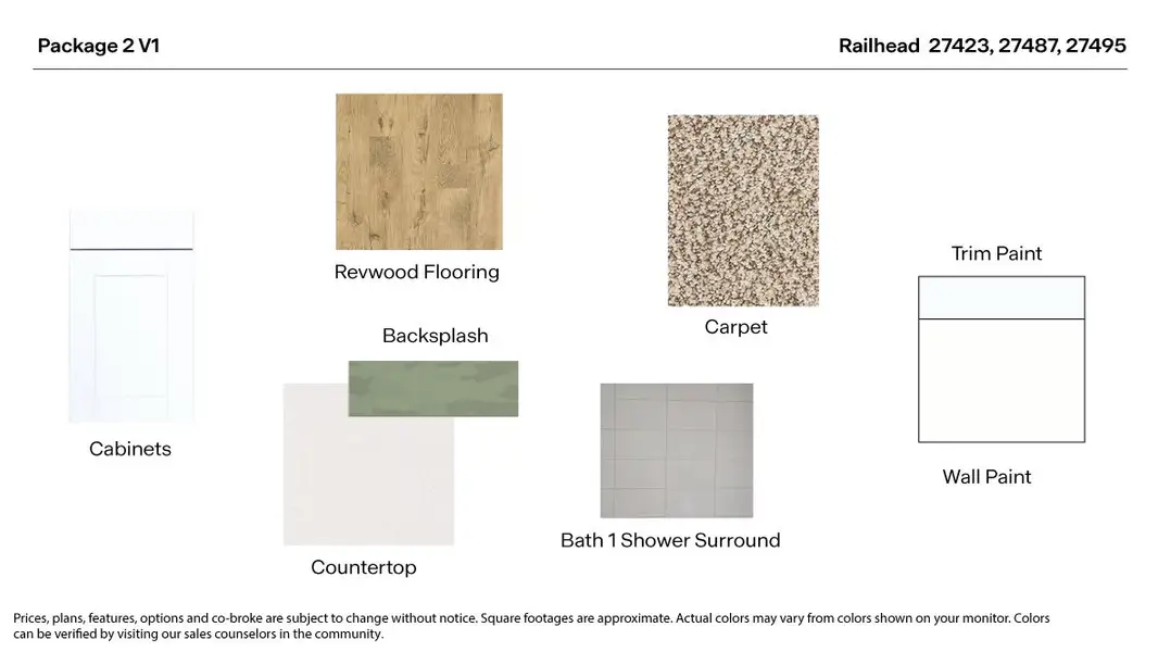 Sample of building materials used in homes in Railhead, Cedar Creek (Image 17). Sample of building materials used in homes in Railhead, Cedar Creek (Image 17).