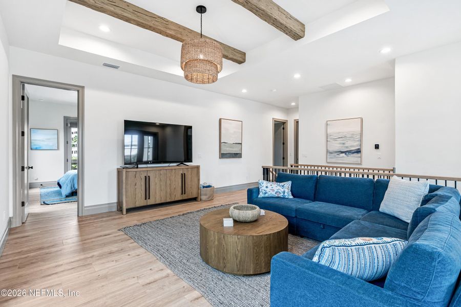 Furnished interior view inside a new home in , Palm Coast (Image 18).
