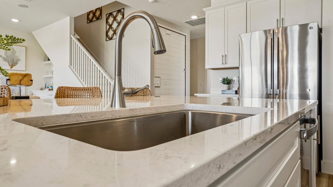Oleander Floor Plan Kitchen by DRB Homes in Ardisia Park in New Smyrna Beach, FL Oleander Floor Plan Kitchen by DRB Homes in Ardisia Park in New Smyrna Beach, FL