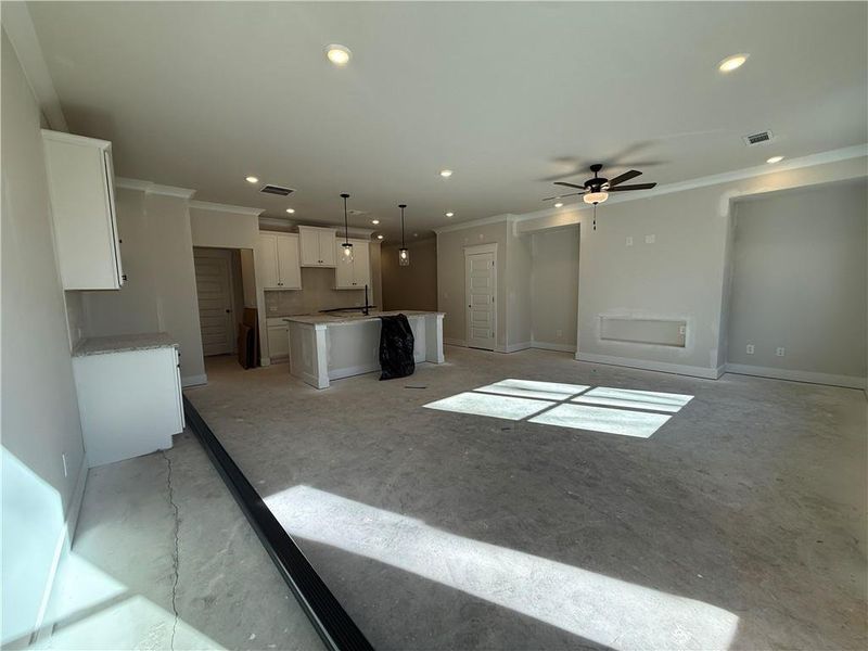 Spacious, unfurnished interior of a new home in The Towns at Auburn Station East, Auburn (Image 8).
