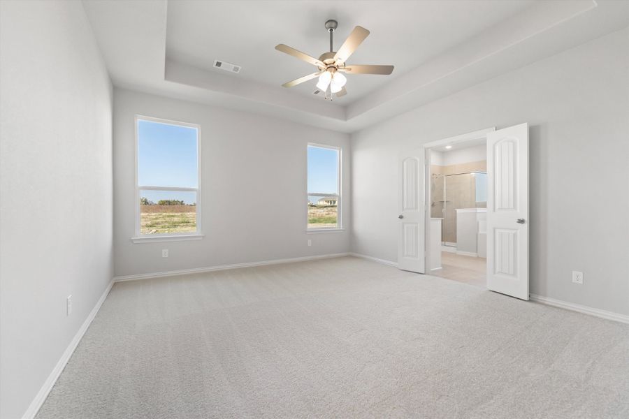 Spacious, unfurnished interior of a new home in Clear Sky Addition, Valley View (Image 36).