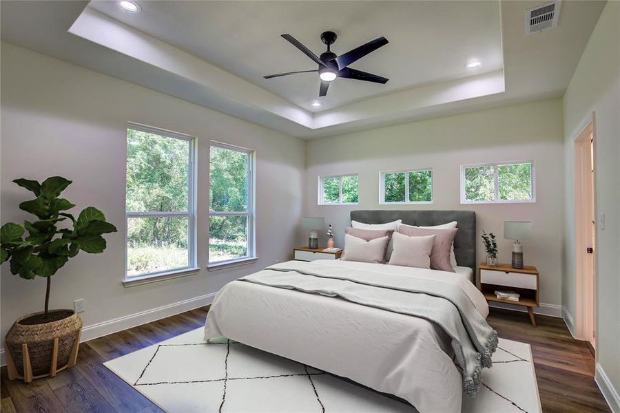 Furnished interior view inside a new home in , Terrell (Image 5). Furnished interior view inside a new home in , Terrell (Image 5).