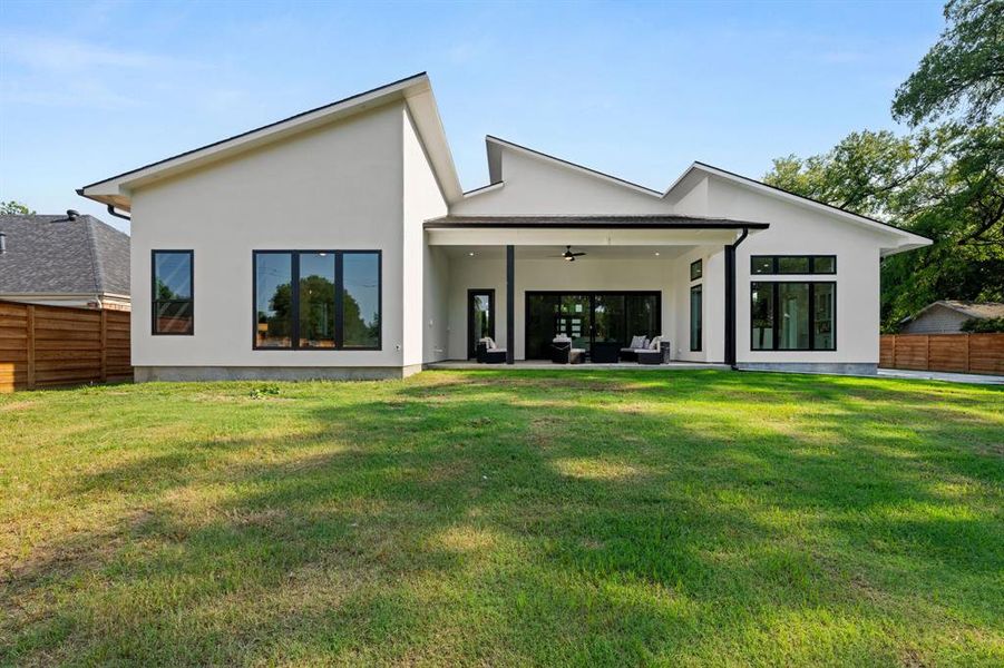 Front exterior of a new home in , Dallas, TX, highlighting curb appeal (Image 20).