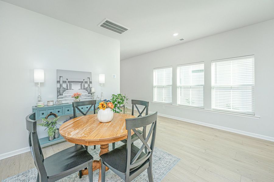 Furnished interior view inside a new home in Horizons at Summers Corner | 55+: The Cottages, Summerville (Image 15).