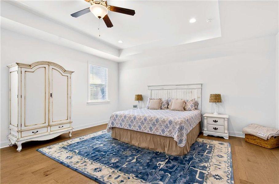Furnished interior view inside a new home in East Harbor II at Chestatee, Dawsonville (Image 30).