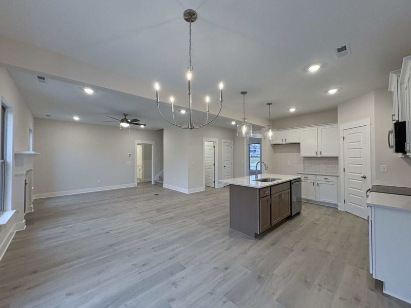 Spacious, unfurnished interior of a new home in Westfield Carriage Homes, Gallatin (Image 3). Spacious, unfurnished interior of a new home in Westfield Carriage Homes, Gallatin (Image 3).