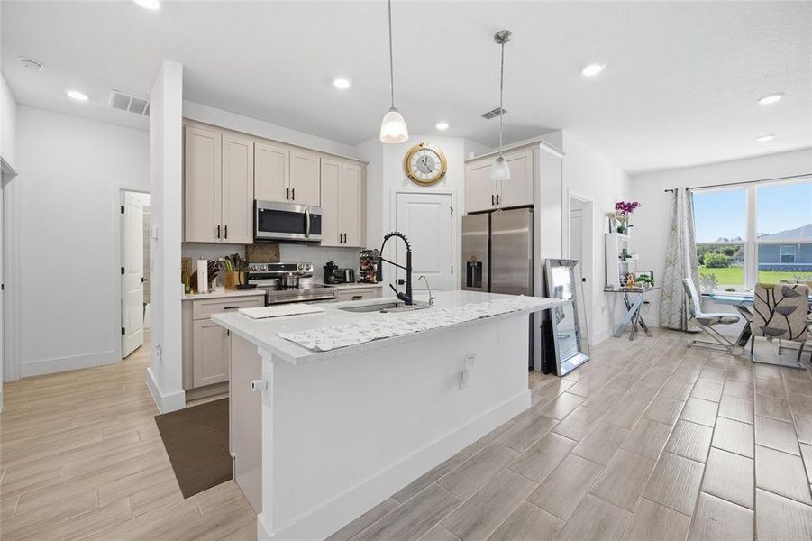 Furnished interior view inside a new home in , Ocala (Image 12).