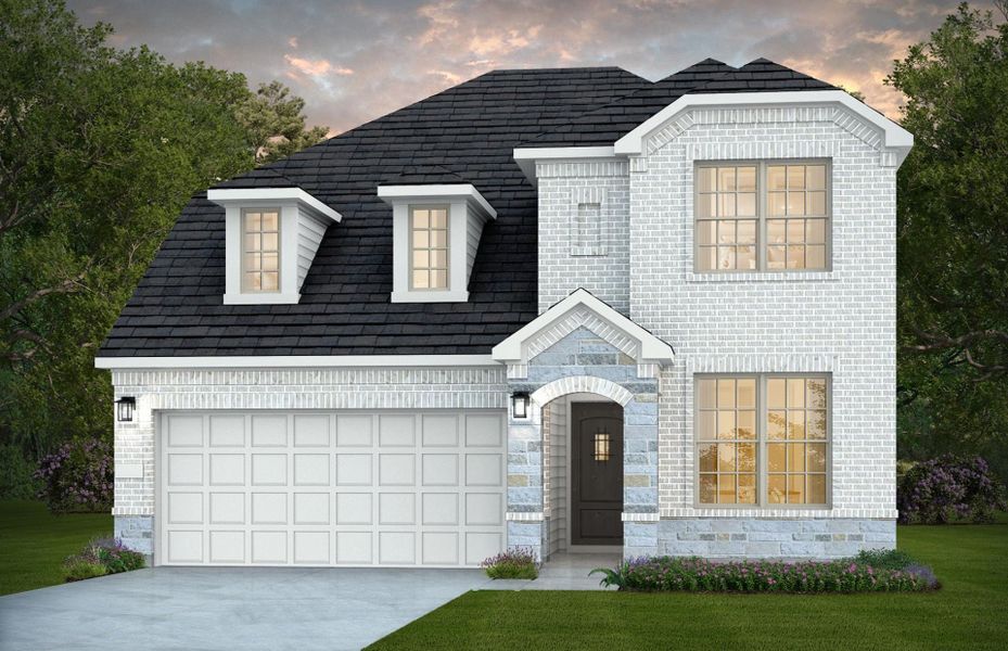 Representative exterior photo of a completed home built from the Jayton by Pulte Homes in Windcress, Cove, TX (Image 20).