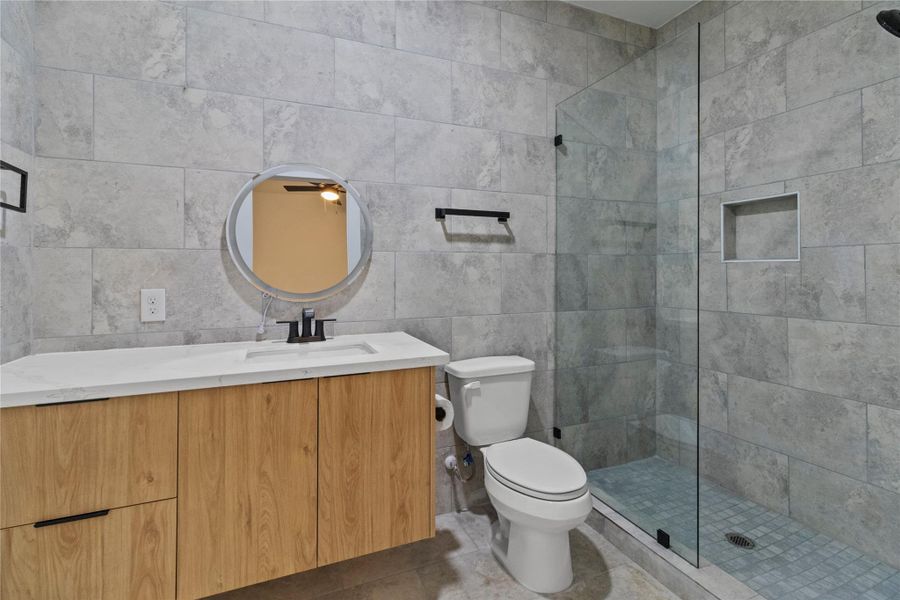 Furnished interior view inside a new home in , Houston (Image 10).
