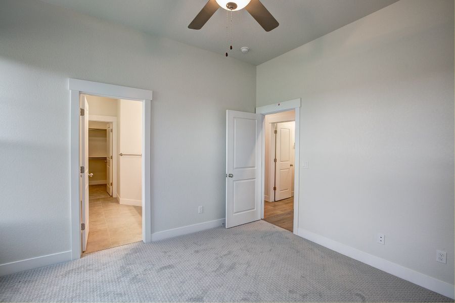 Representative unfurnished interior of a home built from the The Addison by Landmark Homes in The Lakes at Centerra, Loveland (Image 18). Representative unfurnished interior of a home built from the The Addison by Landmark Homes in The Lakes at Centerra, Loveland (Image 18).