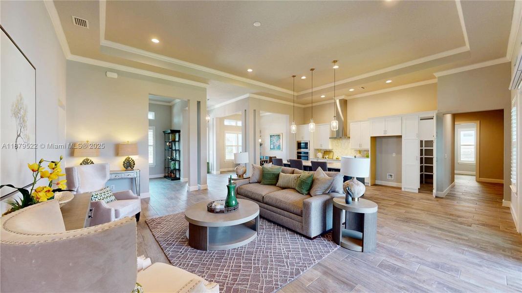 Furnished interior view inside a new home in , Ormond Beach (Image 11).