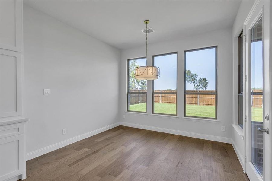 The Bracken III A Casual Dining Room