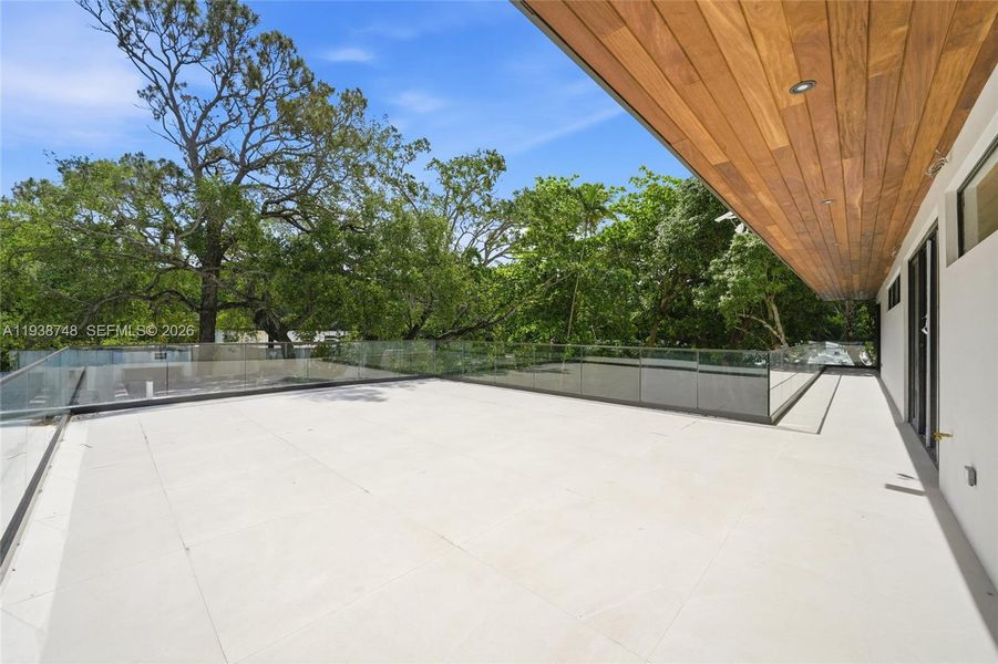 Exterior details and patio area of a home in , Miami (Image 23). Exterior details and patio area of a home in , Miami (Image 23).
