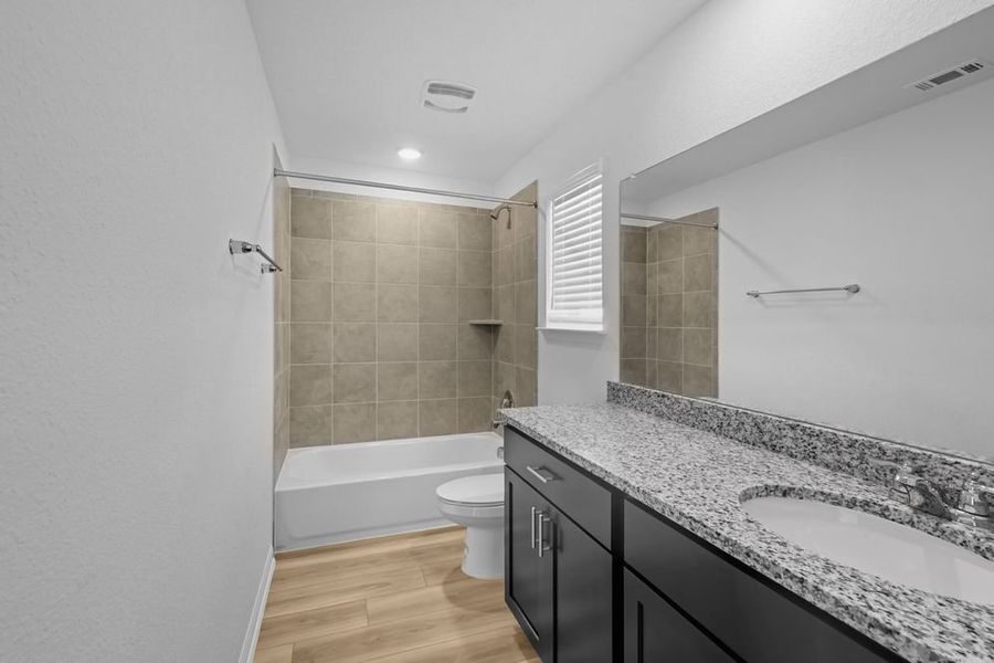 Furnished interior view inside a new home in Emory Crossing, Hutto (Image 7). Furnished interior view inside a new home in Emory Crossing, Hutto (Image 7).