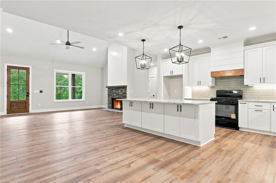 Furnished interior view inside a new home in , Canton (Image 10). Furnished interior view inside a new home in , Canton (Image 10).