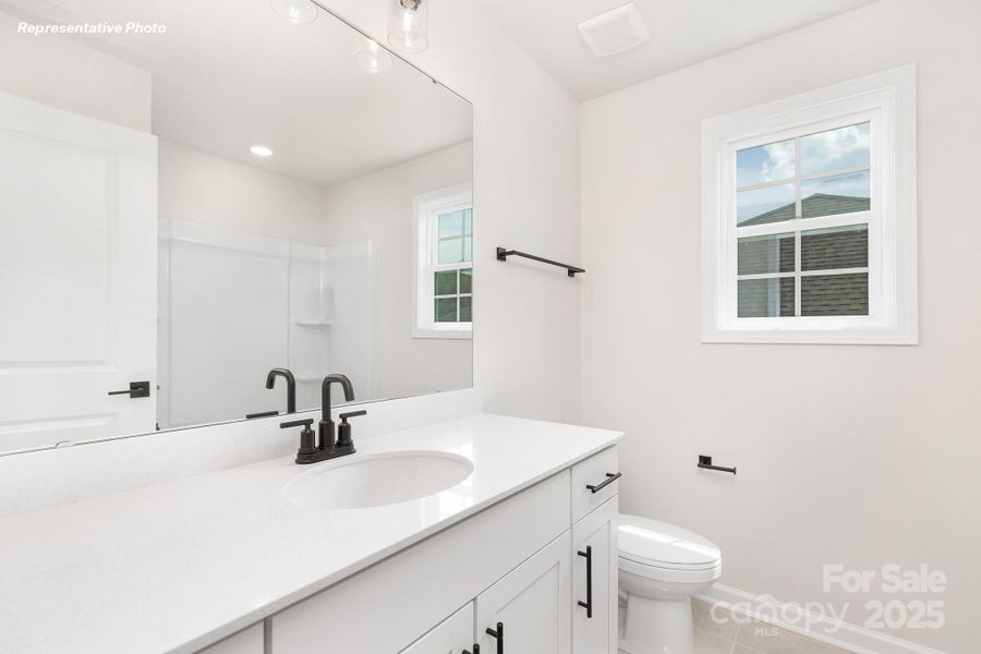 Furnished interior view inside a new home in Sylvan Creek, Denver (Image 13).