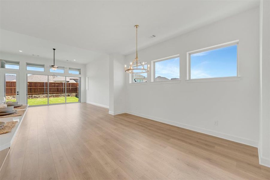 Dining area