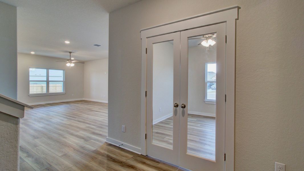 Furnished interior view inside a new home in Cloud Country, New Braunfels (Image 13).