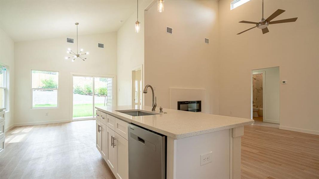 Furnished interior view inside a new home in , Granbury (Image 7).