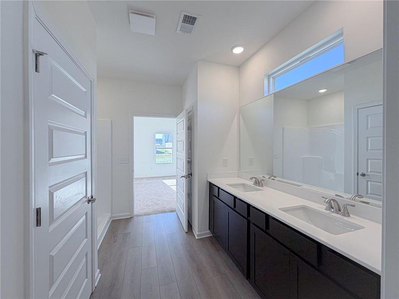 Furnished interior view inside a new home in , Rockmart (Image 8).