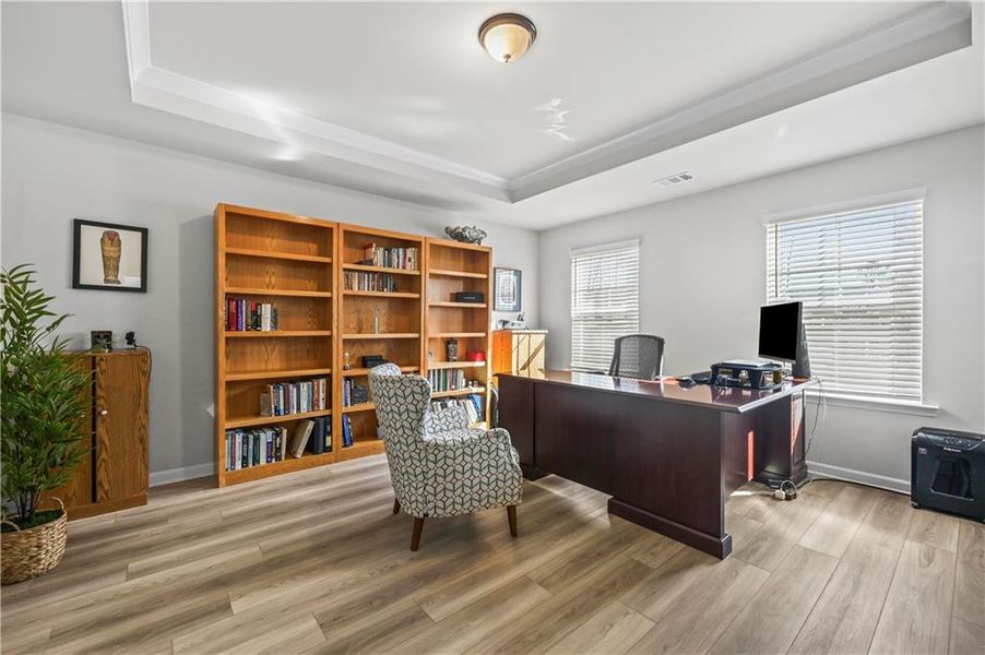 Furnished interior view inside a new home in , Atlanta (Image 8).