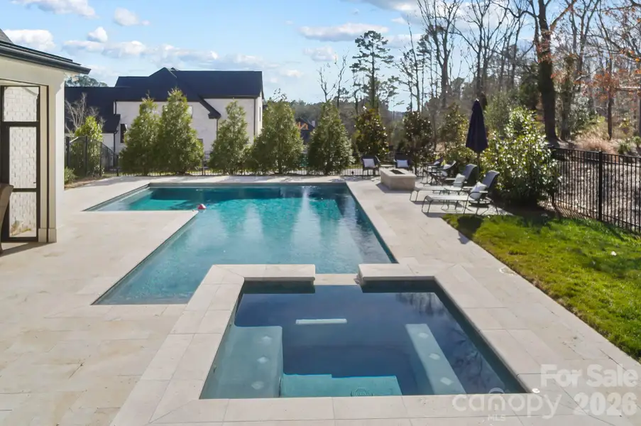 Exterior details and patio area of a home in , Weddington (Image 3).