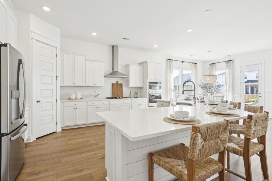 Furnished interior view inside a new home in Limehouse Farms: Arbor Collection, Summerville (Image 36). Furnished interior view inside a new home in Limehouse Farms: Arbor Collection, Summerville (Image 36).