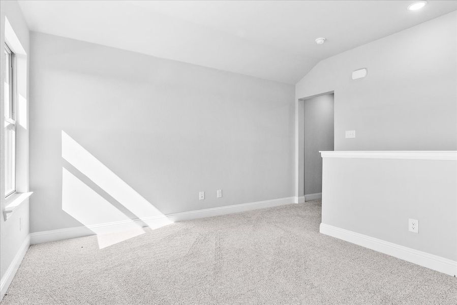 Representative unfurnished interior of a home built from the The Bradford by Doug Parr Custom Homes in Fair Oaks, Runaway Bay (Image 37). Representative unfurnished interior of a home built from the The Bradford by Doug Parr Custom Homes in Fair Oaks, Runaway Bay (Image 37).