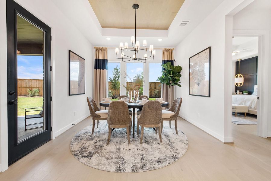 Furnished interior view inside a new home in Bridgeland, Cypress (Image 24). Furnished interior view inside a new home in Bridgeland, Cypress (Image 24).