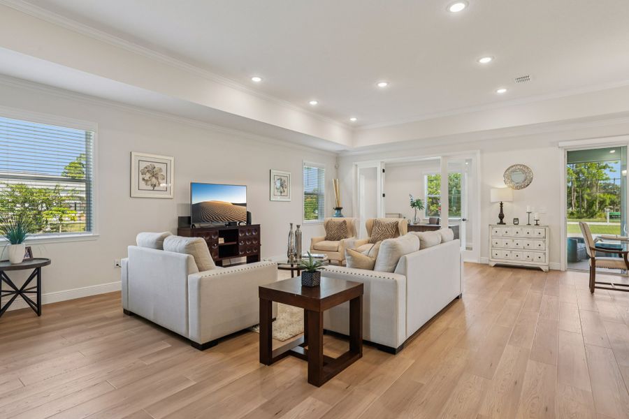 Furnished interior view inside a new home in Palm Bay, Palm Bay (Image 12).
