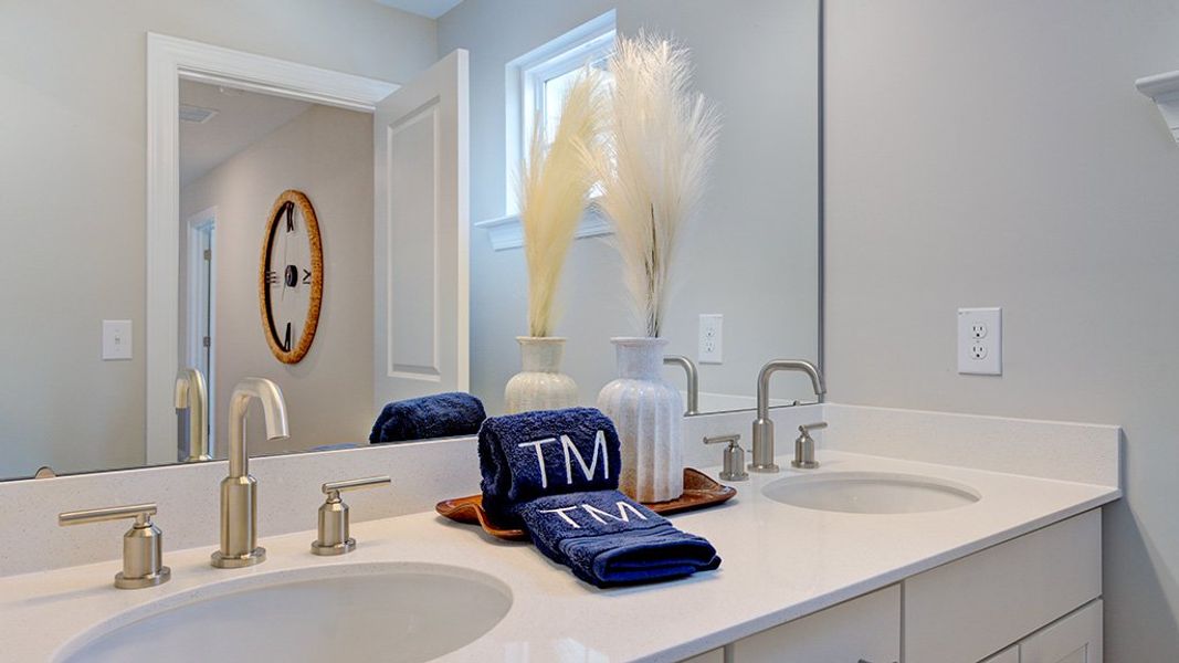 Representative furnished interior of a home built from the Wayland by Taylor Morrison in Hickory Grove, Sanford (Image 25).